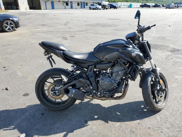 YAMAHA MT07 2022 black  gas JYARM32E7NA004159 photo #1