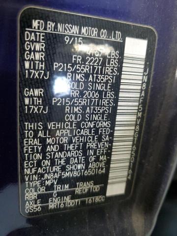 2016 NISSAN JUKE S - JN8AF5MV8GT650164