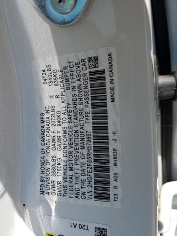 2024 HONDA CIVIC SPOR - 2HGFE2F55RH579667