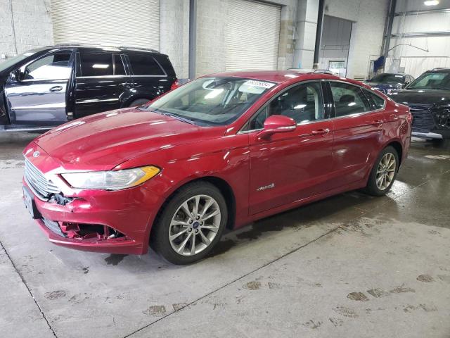 VIN 3FA6P0LU9HR318902 2017 Ford Fusion, Se Hybrid no.1