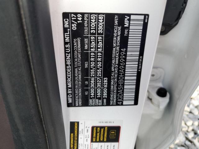 2017 MERCEDES-BENZ GLE 350 4M - 4JGDA5HB0HA969994