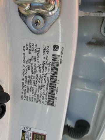 2019 HONDA CR-V EXL - 2HKRW2H85KH603625