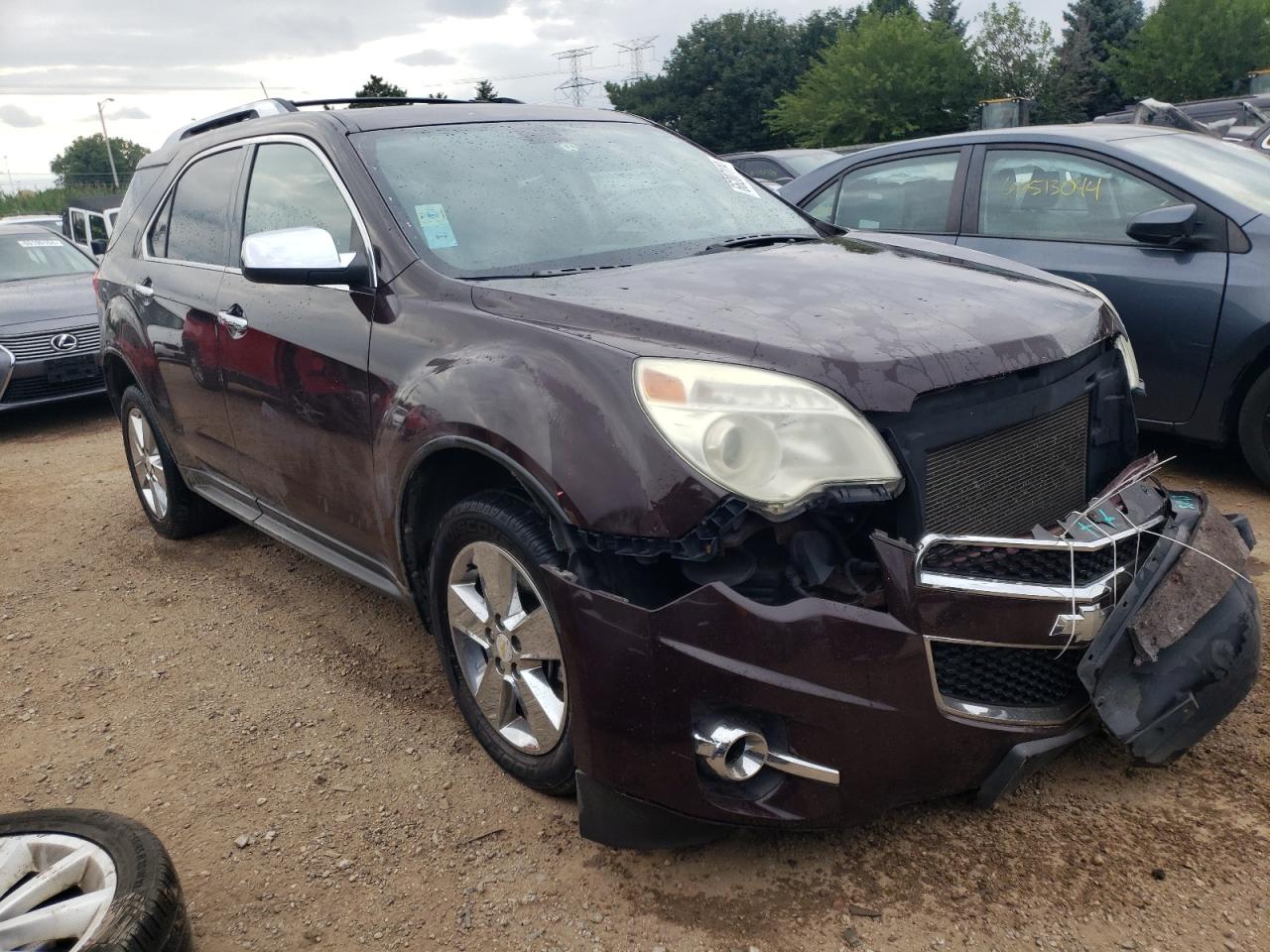 Lot #2809195034 2011 CHEVROLET EQUINOX LT