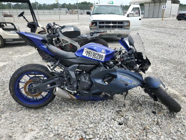 YAMAHA YZFR7 2023 blue  gas JYARM38E1PA005463 photo #4