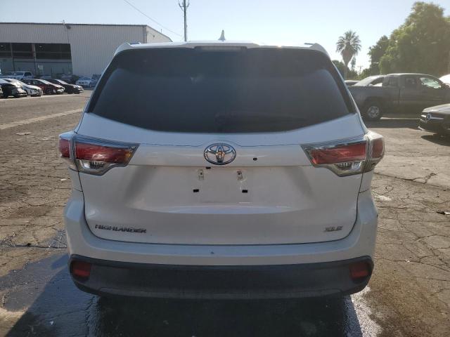 2016 TOYOTA HIGHLANDER XLE 5TDKKRFH3GS127966
