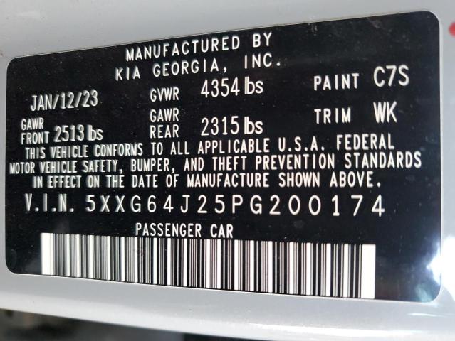 2023 KIA K5 GT LINE - 5XXG64J25PG200174