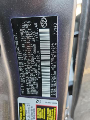 2018 TOYOTA CAMRY L 4T1B11HK5JU518550