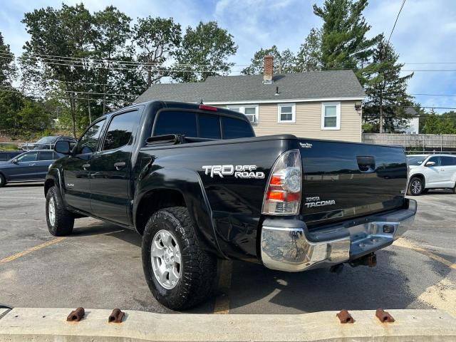 TOYOTA TACOMA DOU 2015 black crew pic gas 3TMLU4EN2FM196705 photo #3