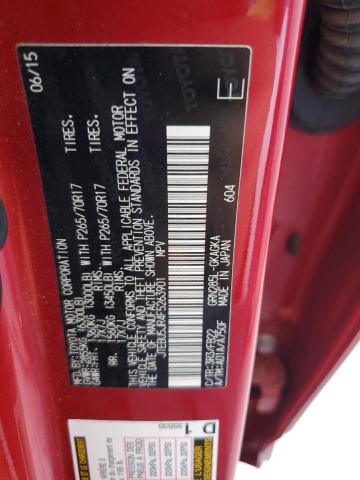 2015 TOYOTA 4RUNNER SR - JTEBU5JR4F5263901