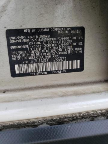 2018 SUBARU CROSSTREK JF2GTADC0JH286923