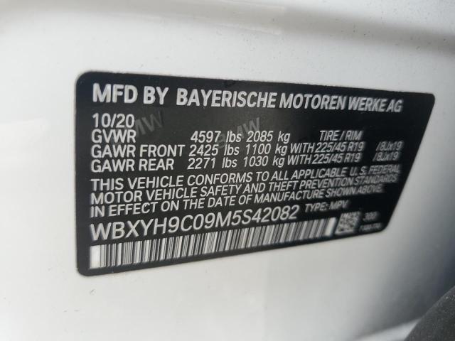 2021 BMW X2 SDRIVE2 WBXYH9C09M5S42082