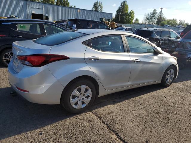 HYUNDAI ELANTRA SE 2016 silver sedan 4d gas 5NPDH4AE0GH699672 photo #4