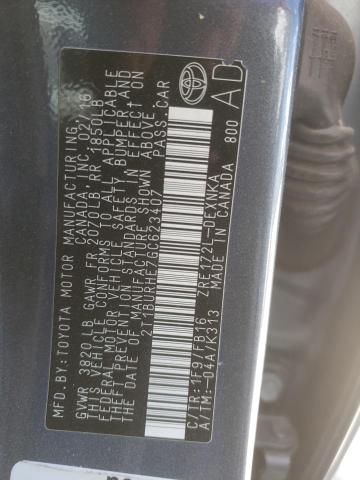 2016 TOYOTA COROLLA L 2T1BURHE7GC623407