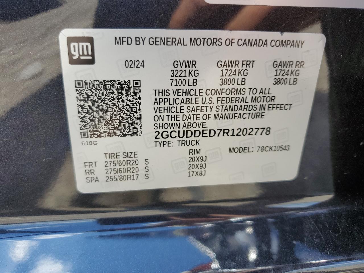 Lot #3281545386 2024 CHEVROLET SILVERADO K1500 LT