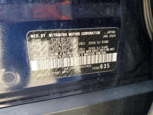 2024 MITSUBISHI OUTLANDER JA4J3VA86RZ047405
