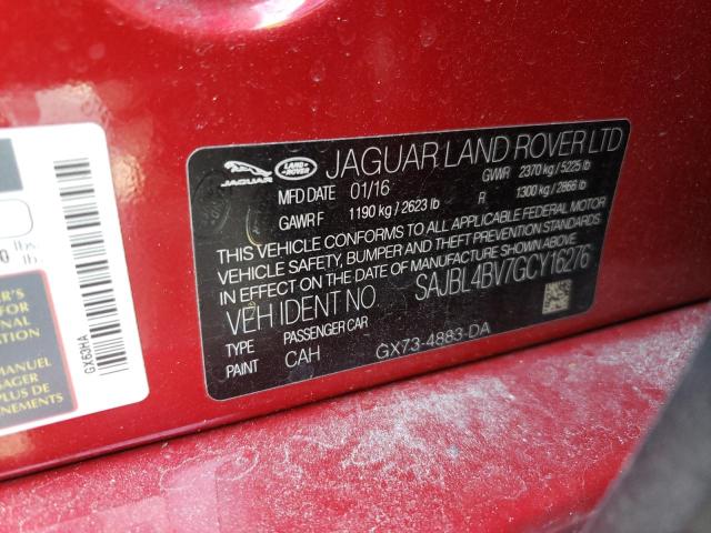 2016 JAGUAR XF R - SPO SAJBL4BV7GCY16276