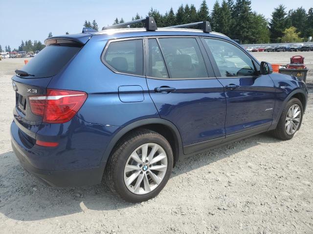 BMW X3 XDRIVE2 2017 blue  gas 5UXWX9C50H0T07647 photo #4