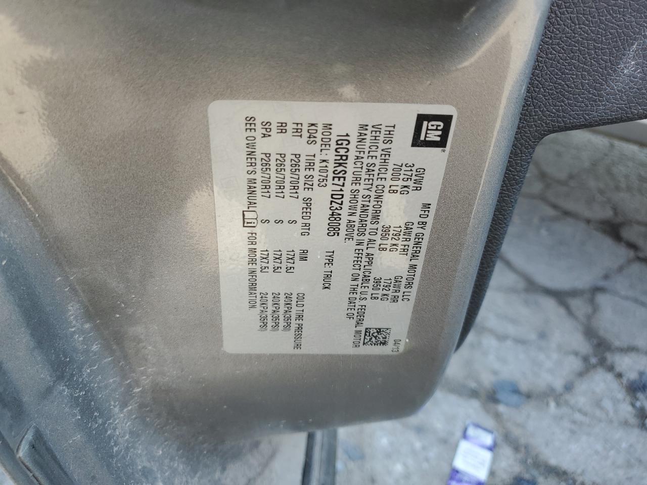 CHEVROLET SILVERADO K1500 LT