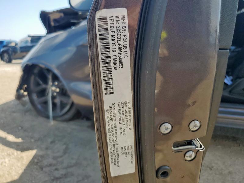 2021 DODGE CHALLENGER 2C3CDZJG9MH684053