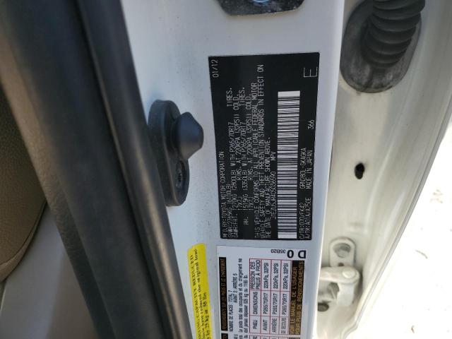 2012 TOYOTA 4RUNNER SR - JTEZU5JR4C5036590