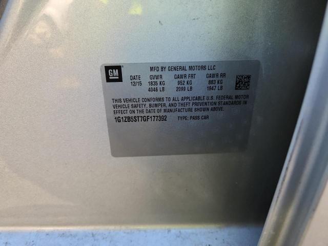 2016 CHEVROLET MALIBU LS 1G1ZB5ST7GF177392