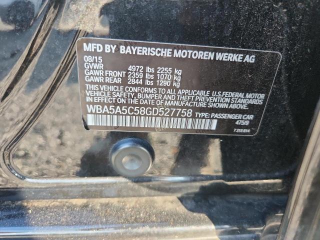 2016 BMW 528 I WBA5A5C58GD527758
