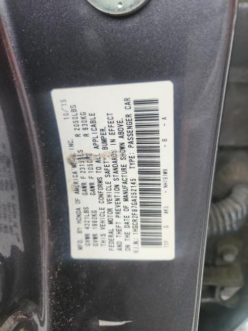 2016 HONDA ACCORD EXL - 1HGCR2F87GA052145
