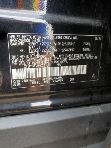 2021 TOYOTA RAV4 XLE - 2T3P1RFV9MC211607
