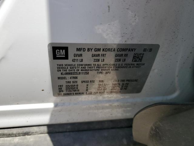 2020 BUICK ENCORE GX KL4MMBS22LB111250