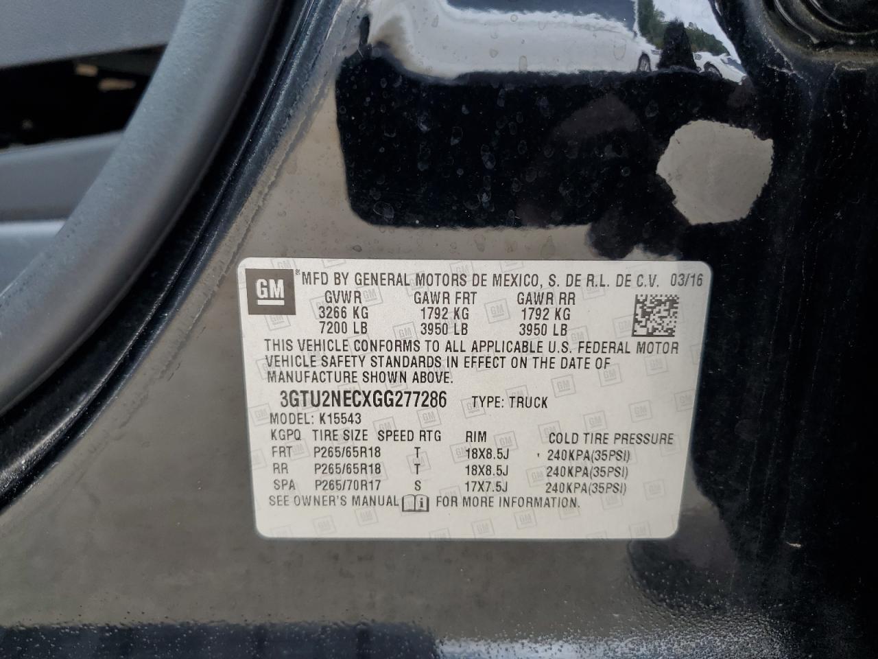 GMC SIERRA 1500 K1500 SLT