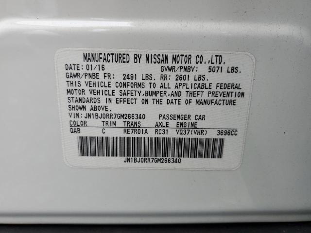 2016 INFINITI QX50 JN1BJ0RR7GM266340