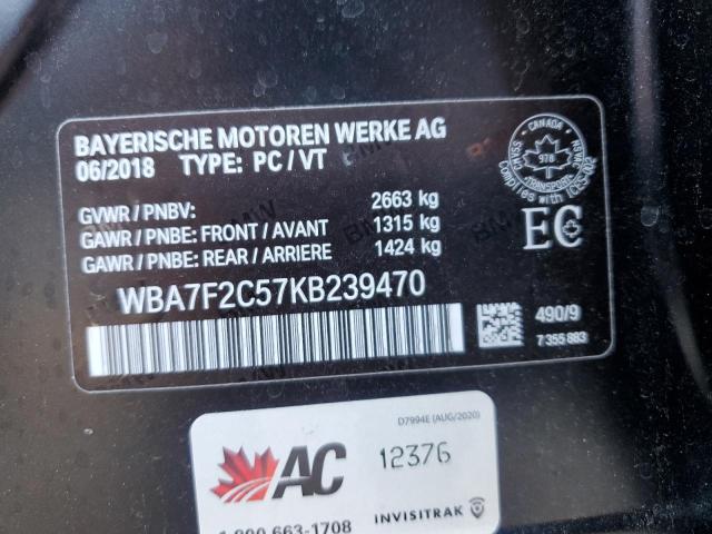 2019 BMW ALPINA B7 WBA7F2C57KB239470