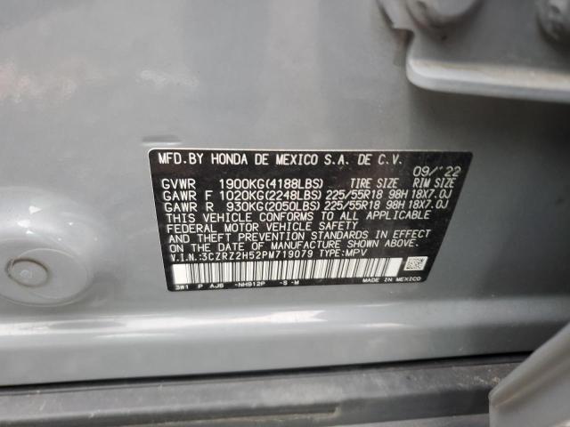 2023 HONDA HR-V SPORT 3CZRZ2H52PM719079