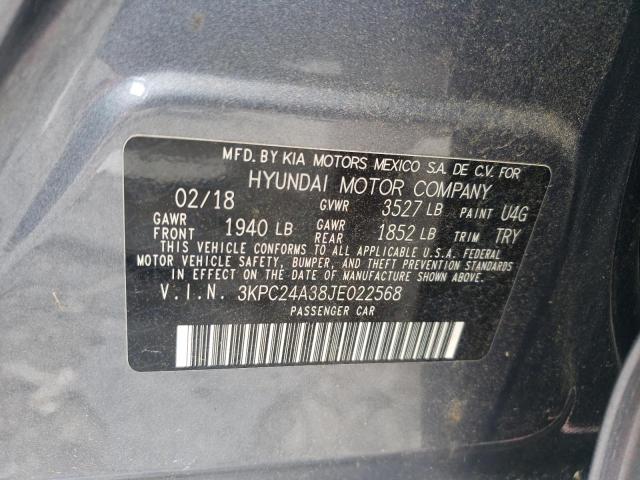2018 HYUNDAI ACCENT SE 3KPC24A38JE022568