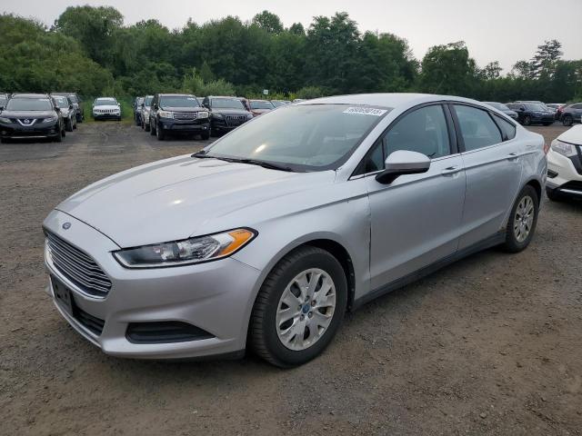 FORD FUSION S 2013 silver sedan 4d gas 3FA6P0G76DR152109 photo #1