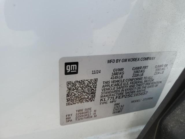 2025 CHEVROLET TRAX LS KL77LFEP2SC165657