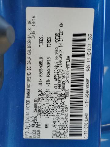 2017 TOYOTA TACOMA DOU - 3TMGZ5AN5HM057587