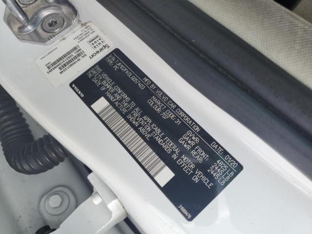 2020 VOLVO S60 T5 MOM 7JR102FK0LG057403
