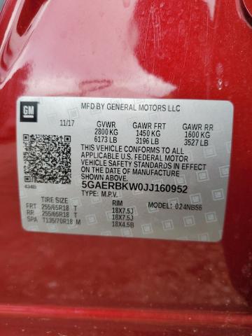 2018 BUICK ENCLAVE ES - 5GAERBKW0JJ160952