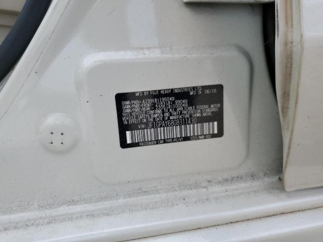 2016 SUBARU IMPREZA SP JF1GPAY68G8311430