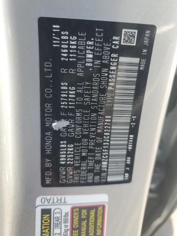 2018 HONDA CLARITY JHMZC5F13JC022780