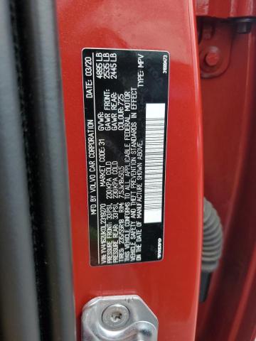 2020 VOLVO XC40 T5 MO YV4162UK0L2319270