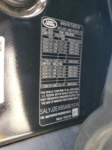 2025 LAND ROVER RANGE ROVER VELAR S SALYJ2EX9SA801016