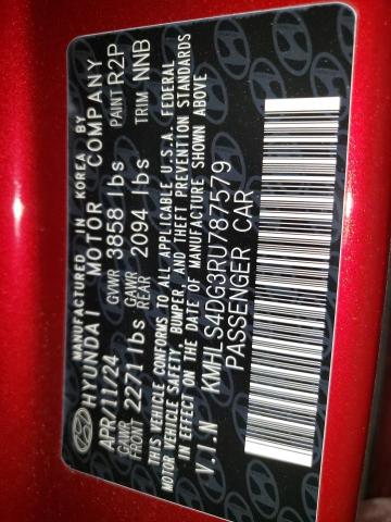 2024 HYUNDAI ELANTRA SE - KMHLS4DG3RU787579