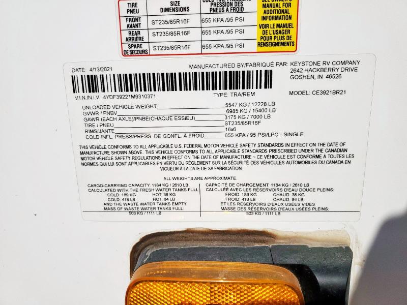 2021 CAME 392 #3285009921