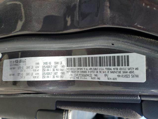 2016 JEEP CHEROKEE L 1C4PJMCS6GW244131