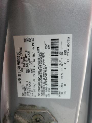 2016 FORD TRANSIT CO NM0LE6E74G1276092