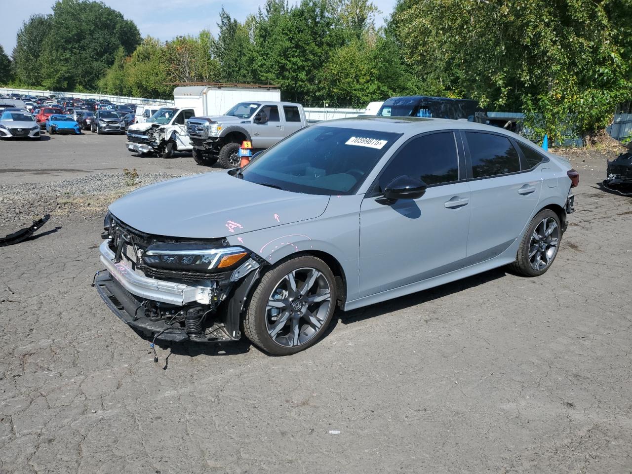 Lot #3287585005 2025 HONDA CIVIC SPOR