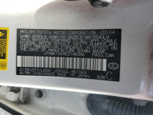 2014 LEXUS ES 350 - JTHBK1GGXE2148386