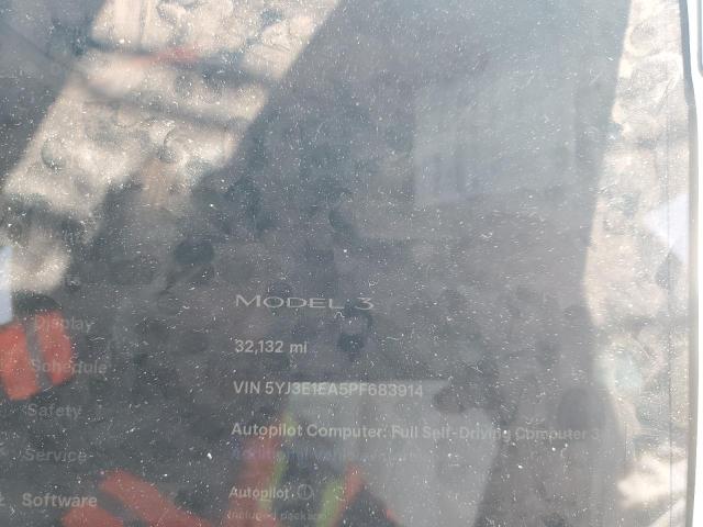 2023 TESLA MODEL 3 5YJ3E1EA5PF683914